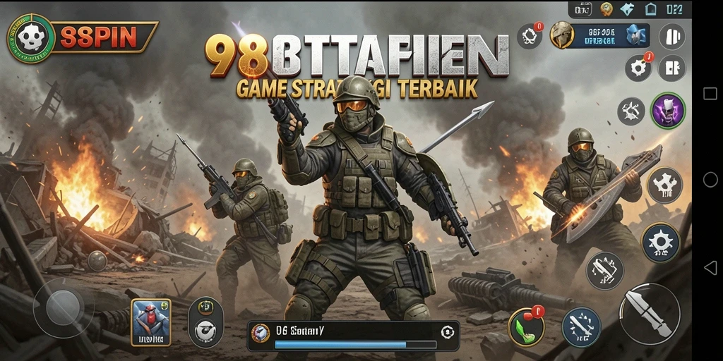 Gameplay taktikal mendebarkan di 98SPIN.