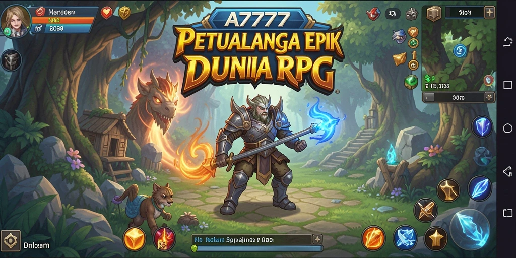 Tangkapan layar dari gameplay <strong>A7777</strong> yang memperlihatkan aksi pertarungan yang intens.
