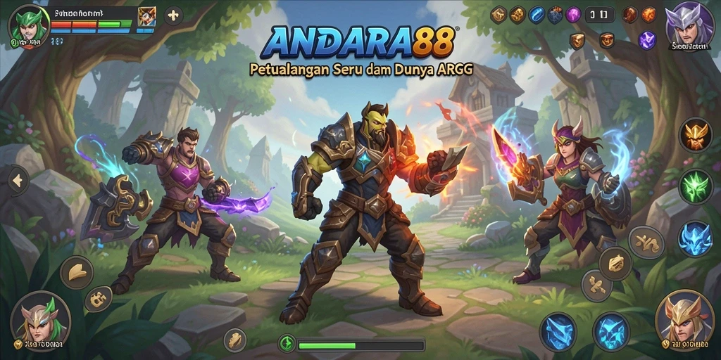 Gameplay mendebarkan di dunia magis ANDARA88.