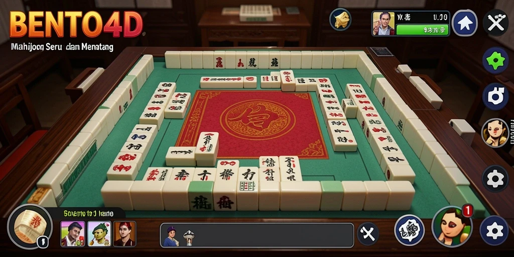 Gameplay Mahjong yang menawan dan penuh tantangan di BENTO4D.