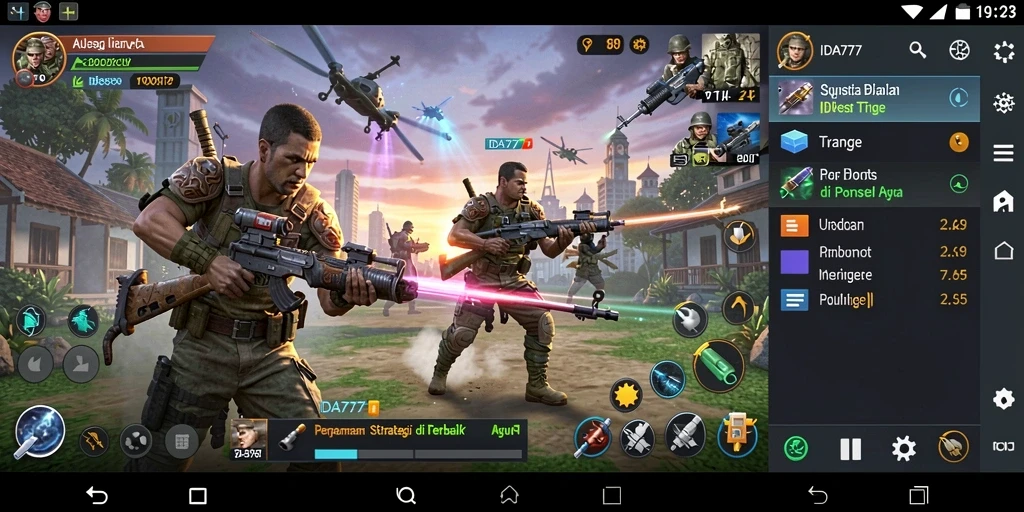Tampilan gameplay menakjubkan dari IDA777 yang penuh strategi.