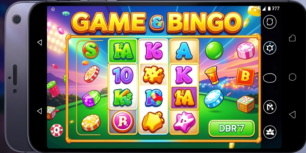 Tampilan gameplay menarik dari IDR77 saat bermain Bingo.