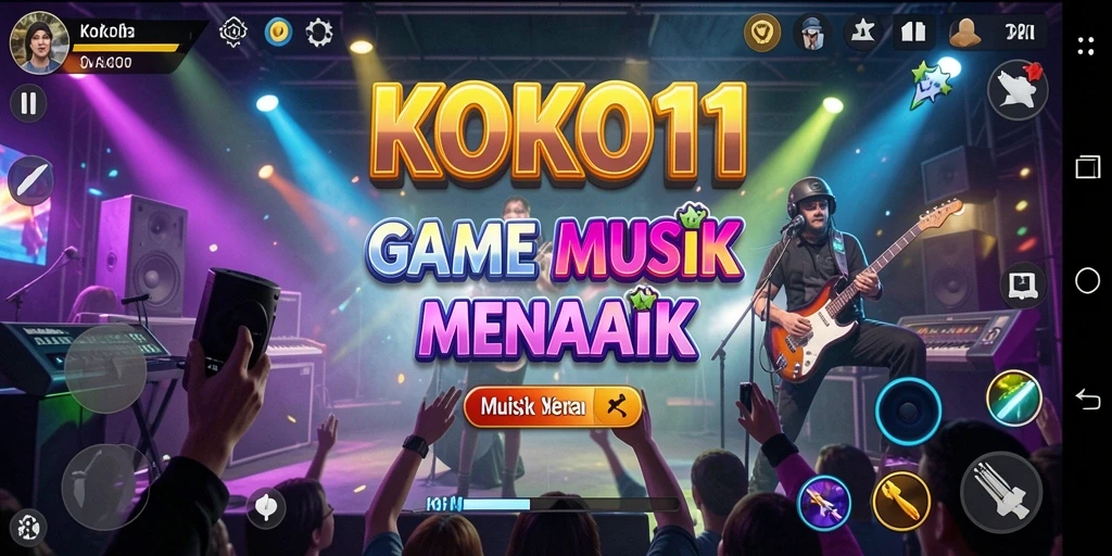 Tampilan gameplay KOKO11 yang menarik dan penuh warna.