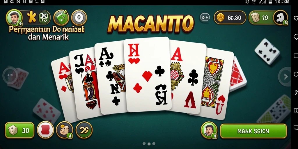Tampilan gameplay seru dan menantang di MACANTOTO.