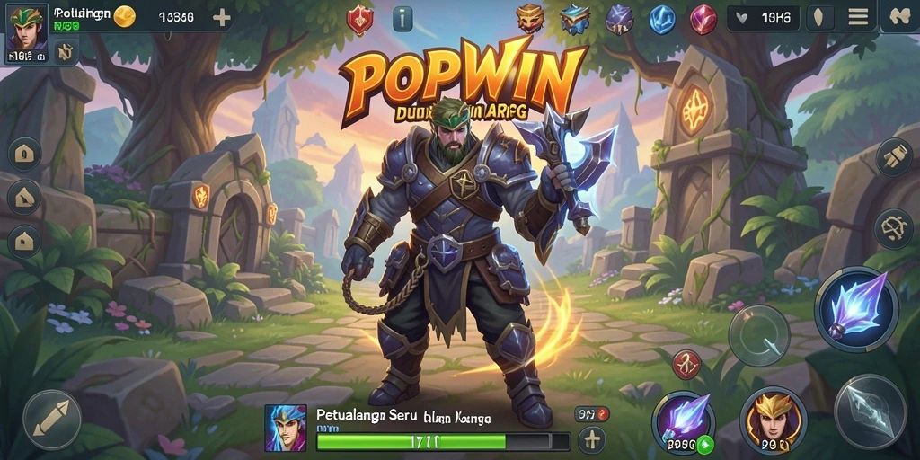 Screenshot menunjukkan aksi seru dalam gameplay ARPG.