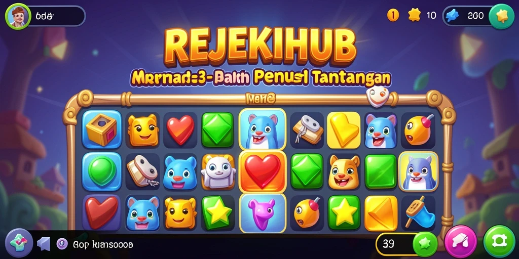 Tampilan gameplay seru dan menantang di REJEKIHUB.