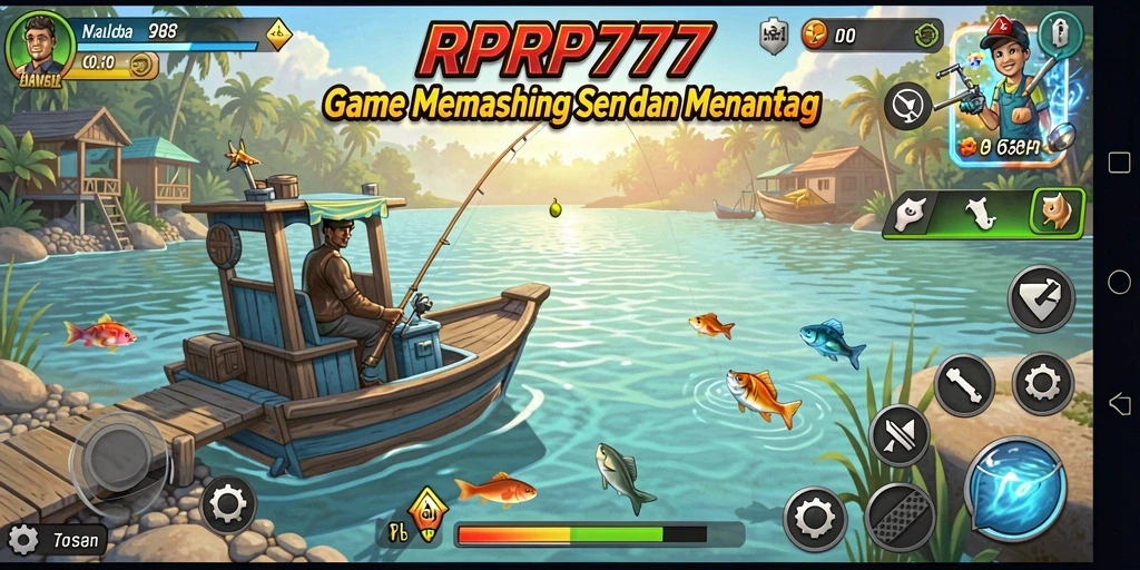 Tangkapan ikan yang bermanfaat dalam gameplay RPRP777.