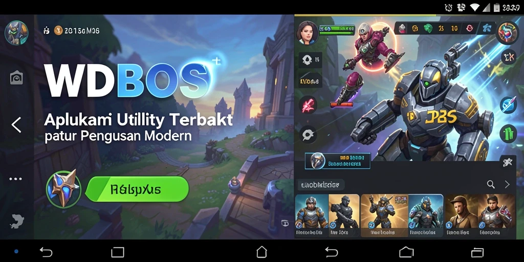 Tampilan antarmuka WDBOS yang user-friendly dan memudahkan pengoperasian.