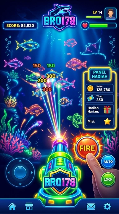 Screenshot tampilan antarmuka aplikasi dari bro178.