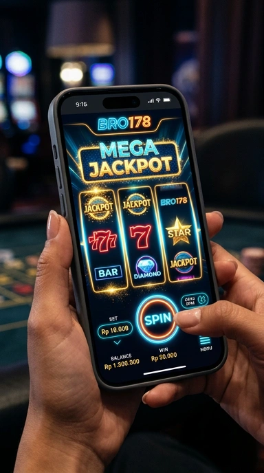 Cuplikan layar fitur unggulan aplikasi di bro178.